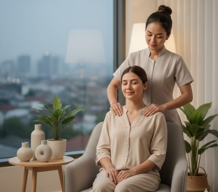 Nyeri leher karena terlalu lama duduk