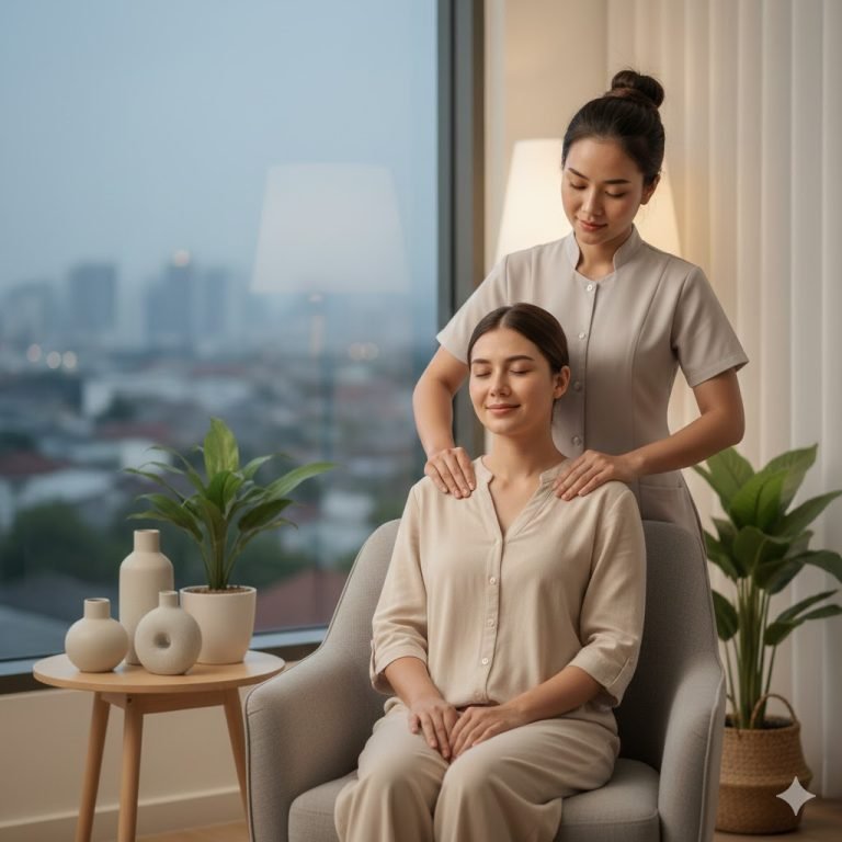 Nyeri leher karena terlalu lama duduk